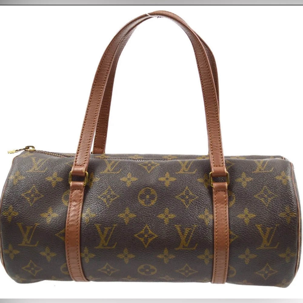 💯Louis Vuitton Papillion 30 vintage bag Monogram canvas and leather